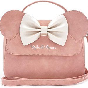 New Loungefly x Disney Minnie Mouse Pink Bow Purse
